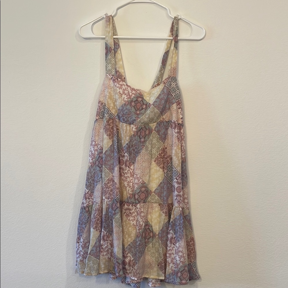 Millibon Multicolor Patchwork Dress - image 3